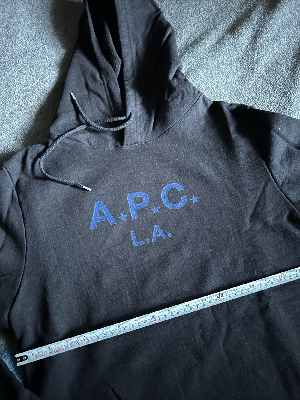 A.P.C. Black hoodie